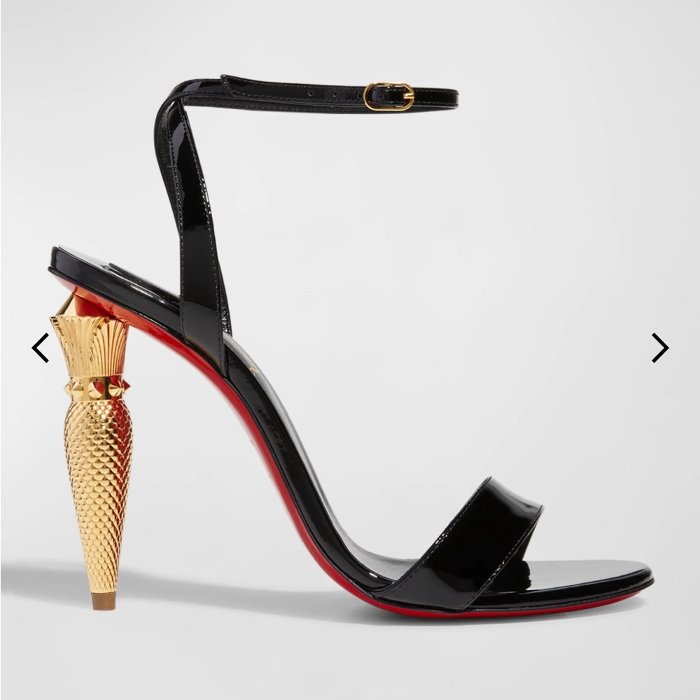 Christian Louboutin Lip Queen Patent Leather Sandal